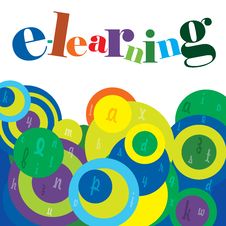 E-Learning Course Background Stock Photography E-Learning Course Background Stock Photography