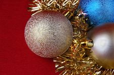 CHRISTMAS ORNAMENTS Royalty Free Stock Images CHRISTMAS ORNAMENTS Royalty Free Stock Images