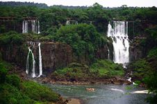Iguassu (Iguazu; Iguaçu) Falls - Large Waterfalls Stock Image Iguassu (Iguazu; Iguaçu) Falls - Large Waterfalls Stock Image