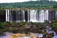 Iguassu (Iguazu; Igua�u) Falls - Large Waterfalls Stock Image Iguassu (Iguazu; Igua�u) Falls - Large Waterfalls Stock Image