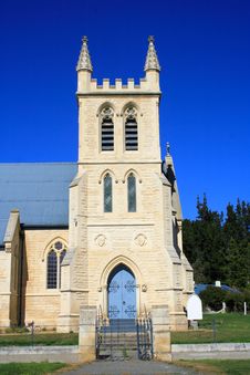 History Church In Small Town Stock Photo History Church In Small Town Stock Photo