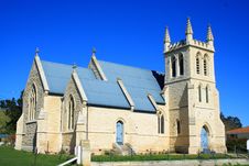 History Church In Small Town Royalty Free Stock Photo History Church In Small Town Royalty Free Stock Photo