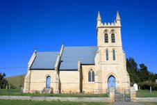 History Church In Small Town Stock Photography History Church In Small Town Stock Photography