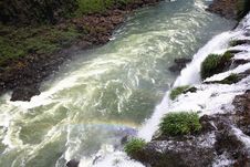 Iguassu (Iguazu; Igua�u) Falls - Large Waterfalls Royalty Free Stock Photos Iguassu (Iguazu; Igua�u) Falls - Large Waterfalls Royalty Free Stock Photos