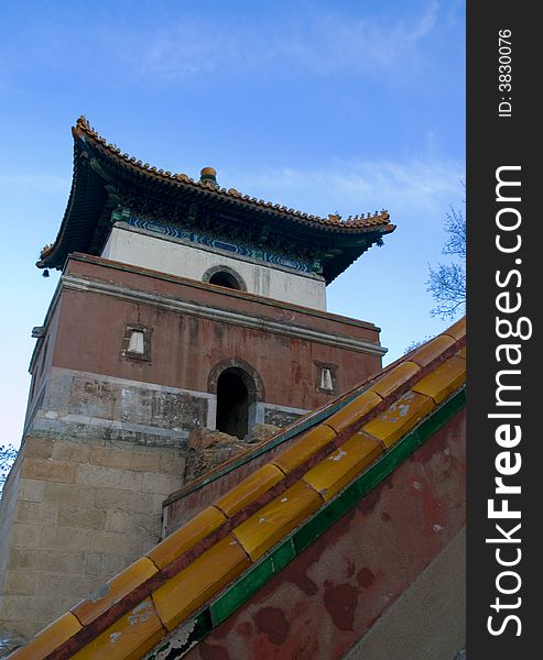 The turret of  Summer Palace. The turret of  Summer Palace