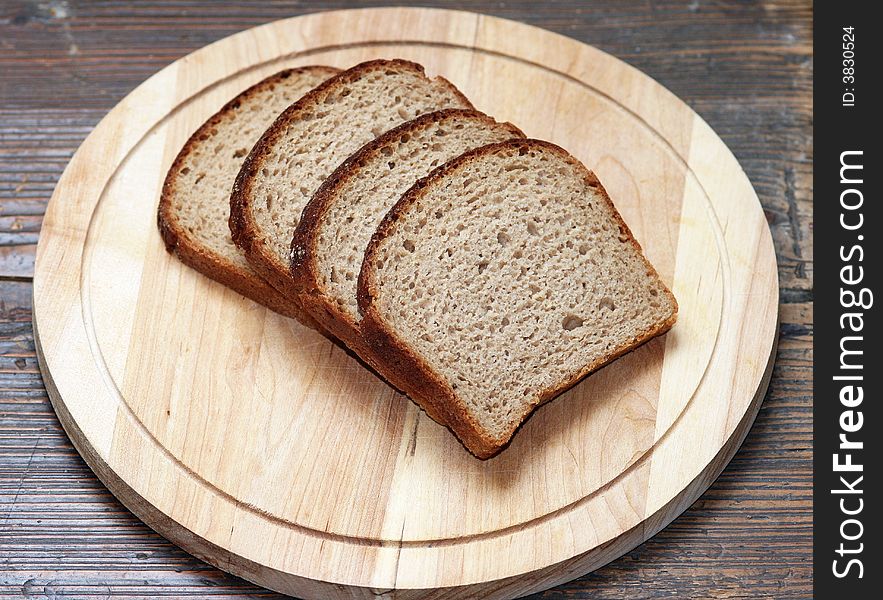 Slices of healthy wholemeal bread