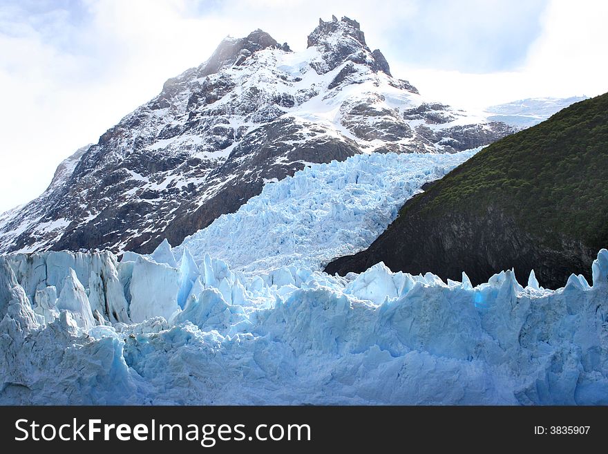 Patagonia Argentina landscape. Travel picture. Patagonia Argentina landscape. Travel picture