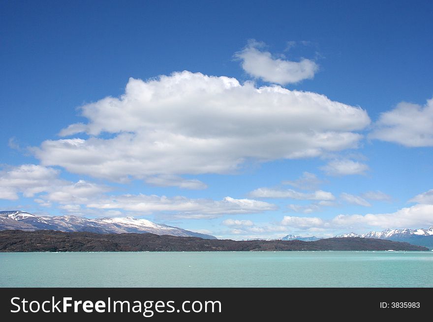 Patagonia Argentina landscape. Travel picture. Patagonia Argentina landscape. Travel picture