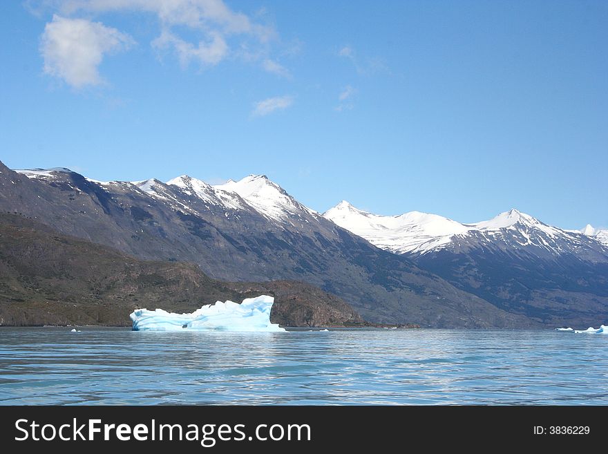 Patagonia Argentina landscape. Travel picture. Patagonia Argentina landscape. Travel picture