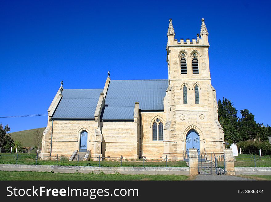 History Church In Small Town (New Zealand)