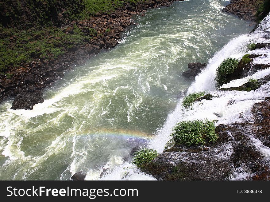 Iguassu (Iguazu; Iguaï¿½u) Falls - Large Waterfalls