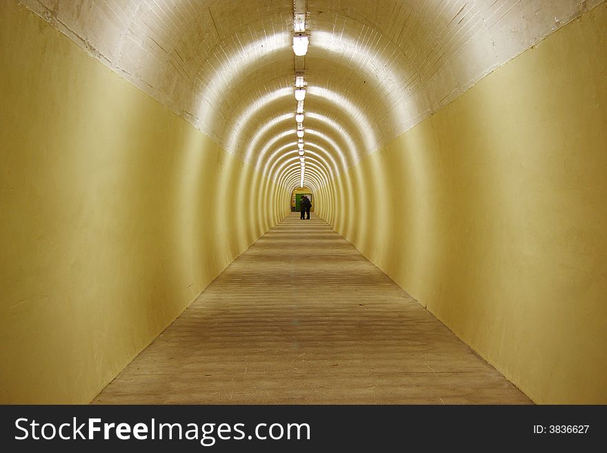 History Tunnel In New Zealand