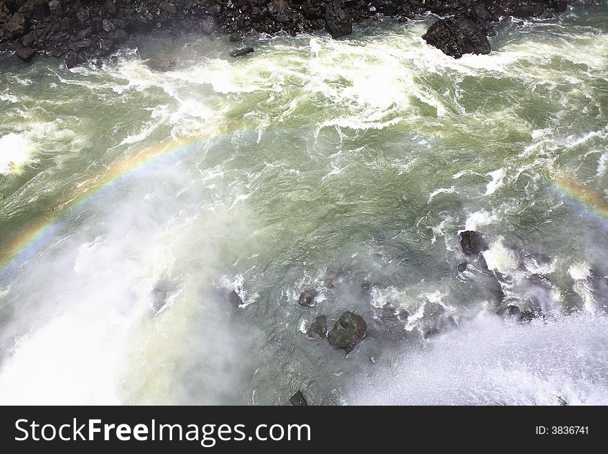 Iguassu (Iguazu; Iguaï¿½u) Falls - Large Waterfalls