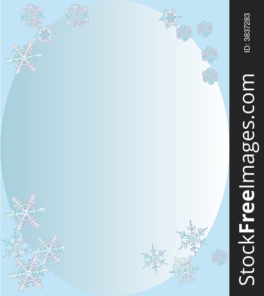 New year and christmas background with snowflakes. New year and christmas background with snowflakes