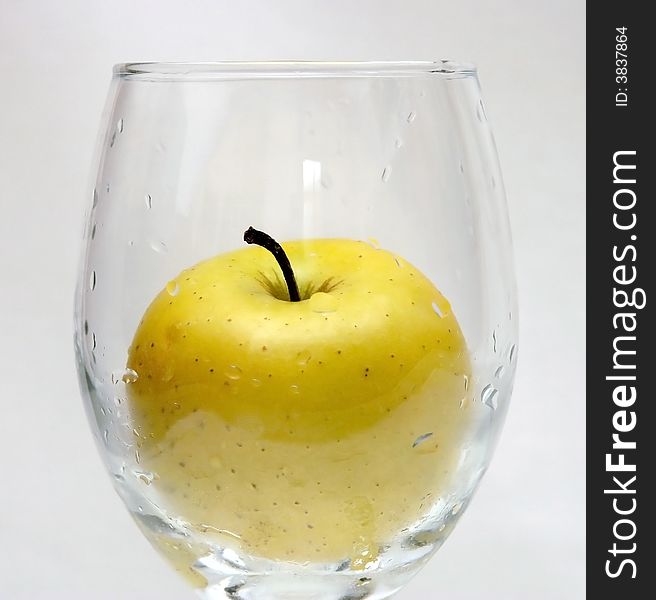 Apple In A Glass