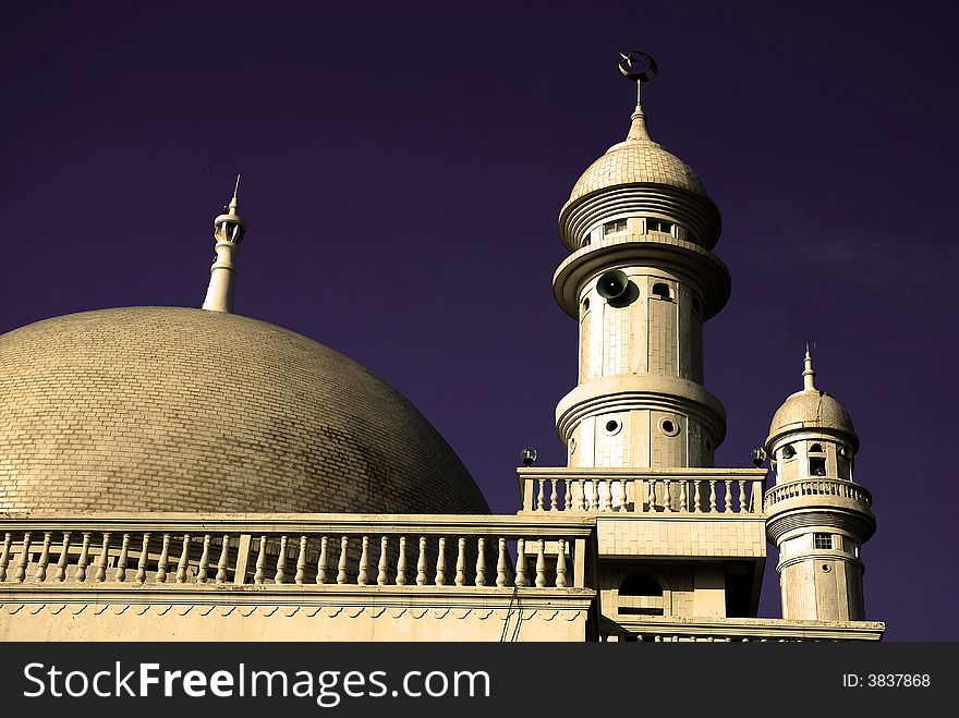 A picture of Mosque Architechture. A picture of Mosque Architechture