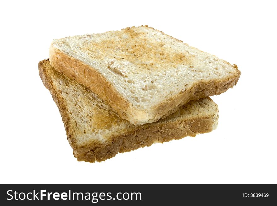 Bread  of a white background. Bread  of a white background