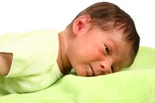Adorable Newborn Baby Royalty Free Stock Photo Adorable Newborn Baby Royalty Free Stock Photo