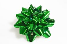 Green Gift Loop Royalty Free Stock Photography Green Gift Loop Royalty Free Stock Photography