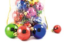 Colored Christmas Balls Stock Photography Colored Christmas Balls Stock Photography