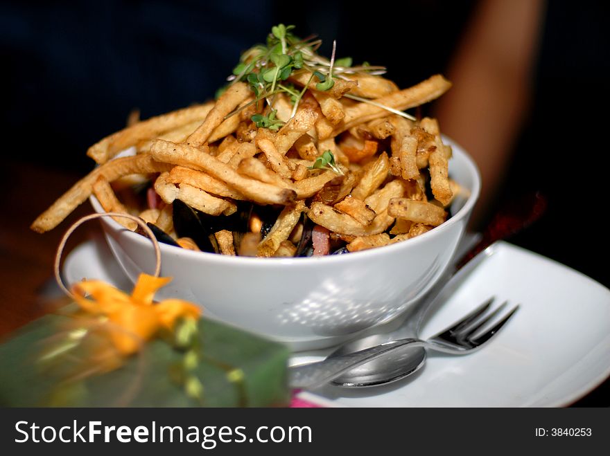 Fries With Clam