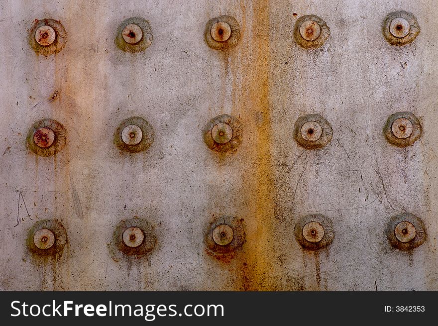 Background Image of a vintage rusted steel Plate. Background Image of a vintage rusted steel Plate