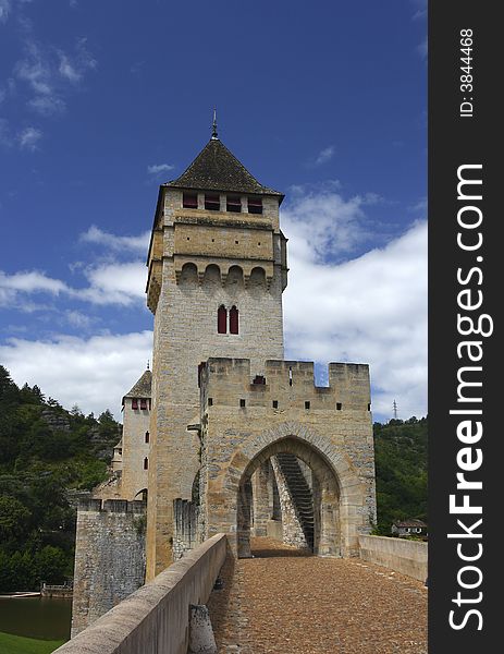 Valantre bridge on the Lot in Cahors