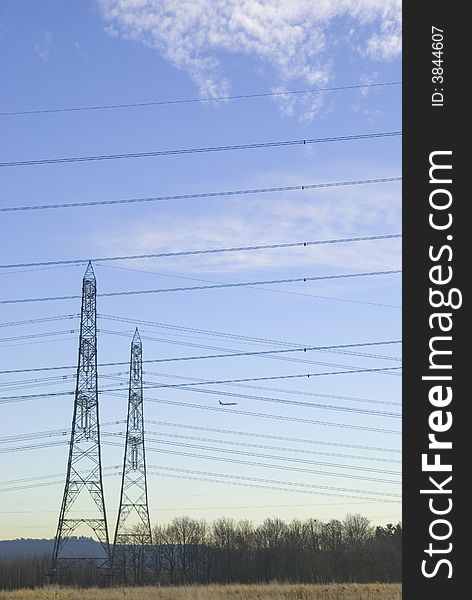 High Voltage Pylons