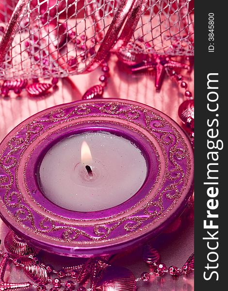 Violet Candle