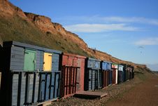 Beach Huts Stock Photography Beach Huts Stock Photography