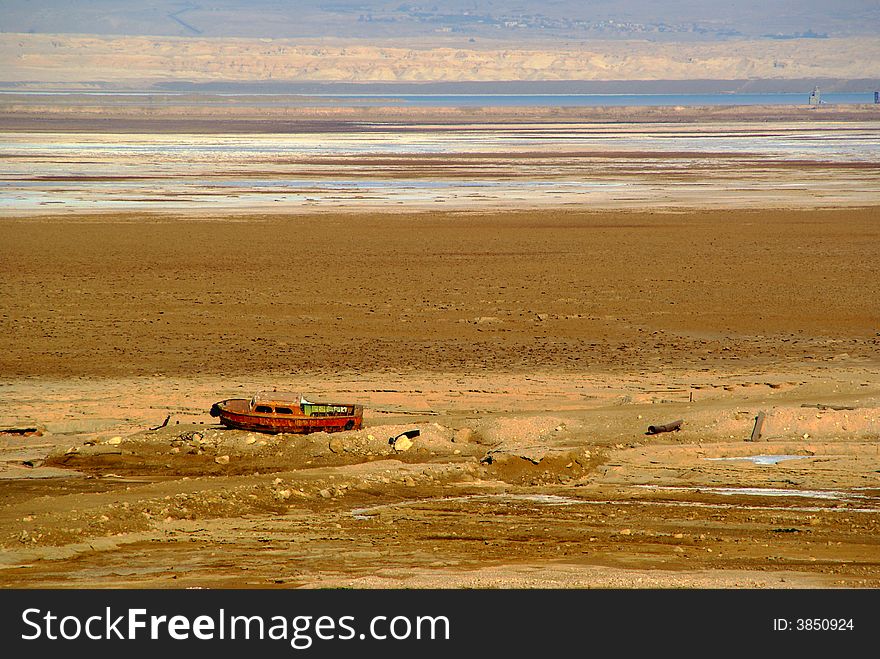 View of the Dead Sea, Israel. View of the Dead Sea, Israel