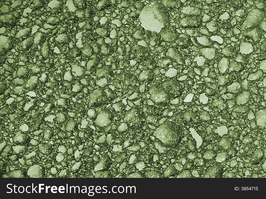 Abstract rough green stone texture. Abstract rough green stone texture