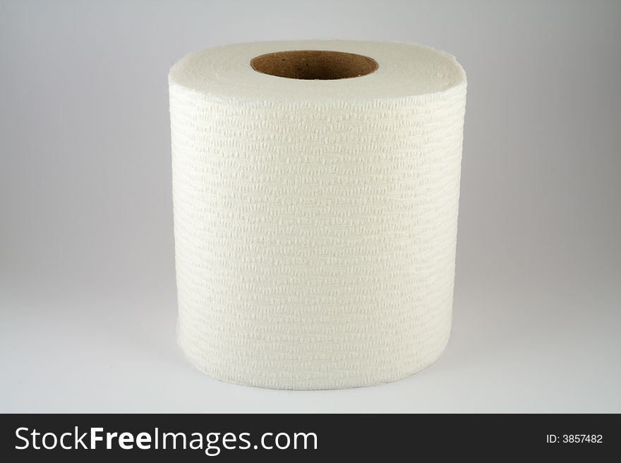Toilet Paper isolated on a white background