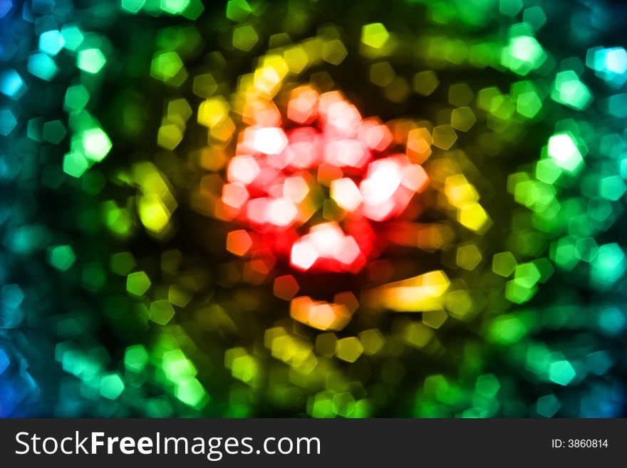 Abstract background of colorful defocused lens flares. Abstract background of colorful defocused lens flares