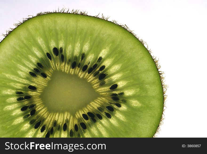 Tastes sweet, is healthy - the kiwifruit. Tastes sweet, is healthy - the kiwifruit