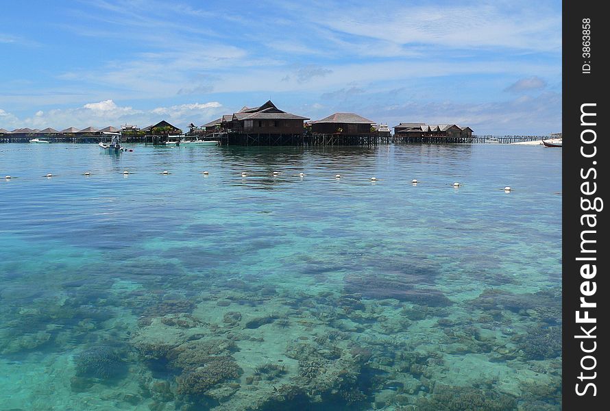 Mabul Island, Fishing Village