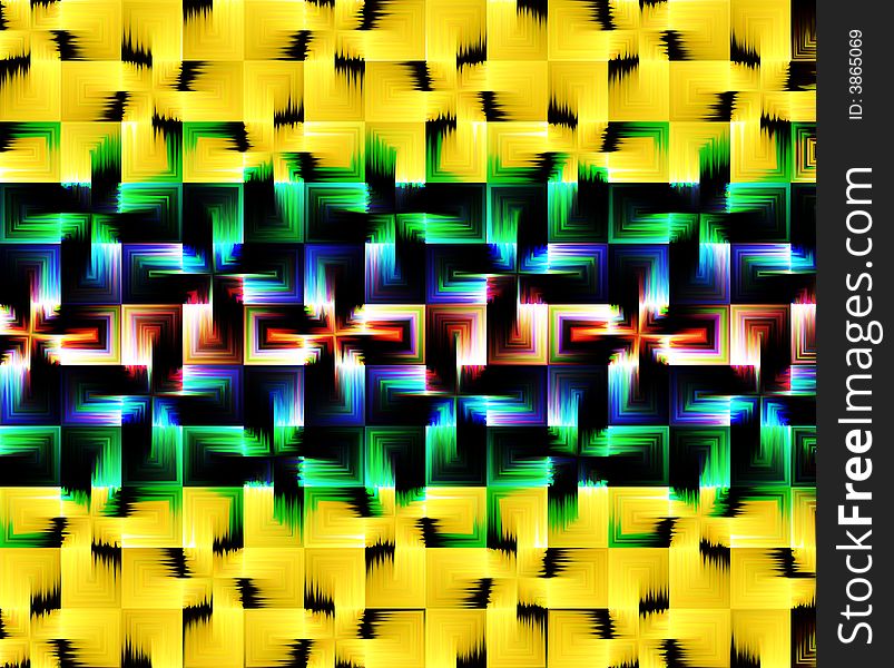 Textured multicolored abstract background design.