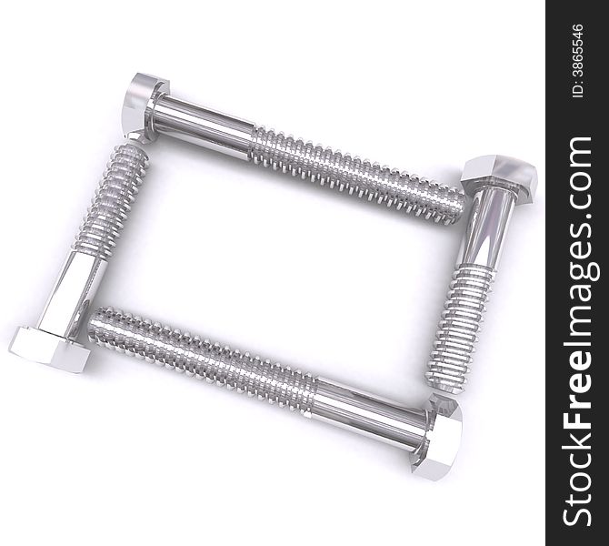 3d Screws Frame