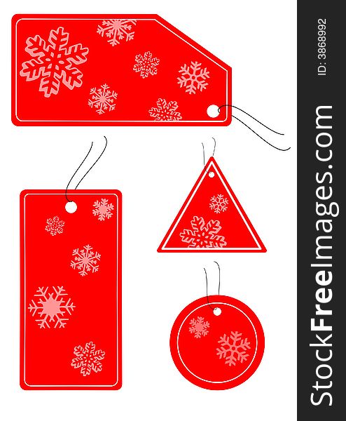 Vector illustration - seasonal sales labels