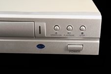 DVD Player On Black Stock Photography