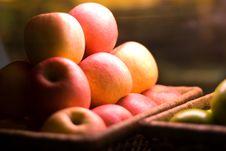 Apples In A Basket Royalty Free Stock Image Apples In A Basket Royalty Free Stock Image