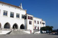 National Palace In Sintra Royalty Free Stock Photography National Palace In Sintra Royalty Free Stock Photography