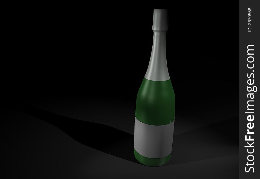 A Bottle Of Champagne