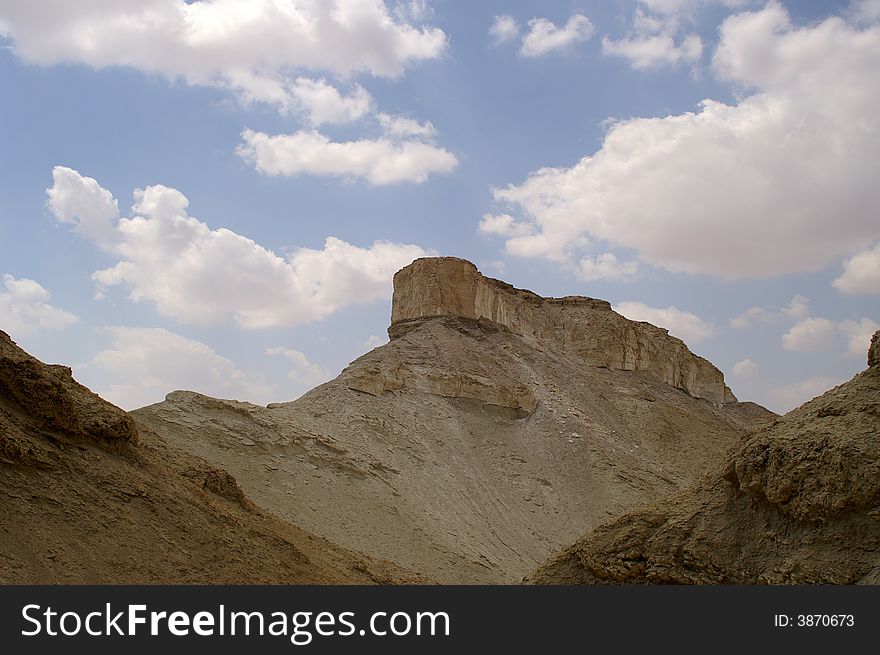 Arava Desert - Dead Landscape, Stone And Sand