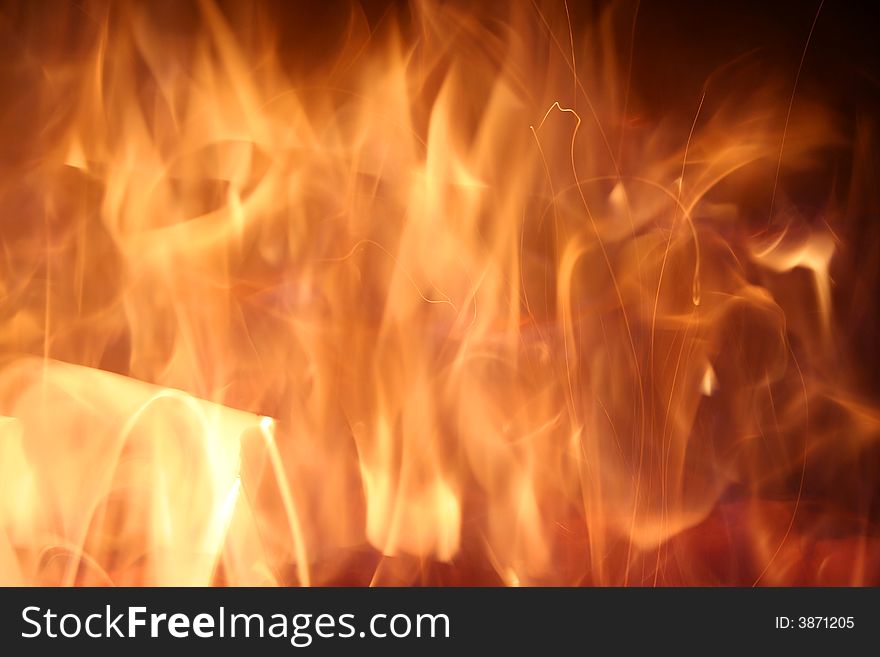 A abstract Fire Background image