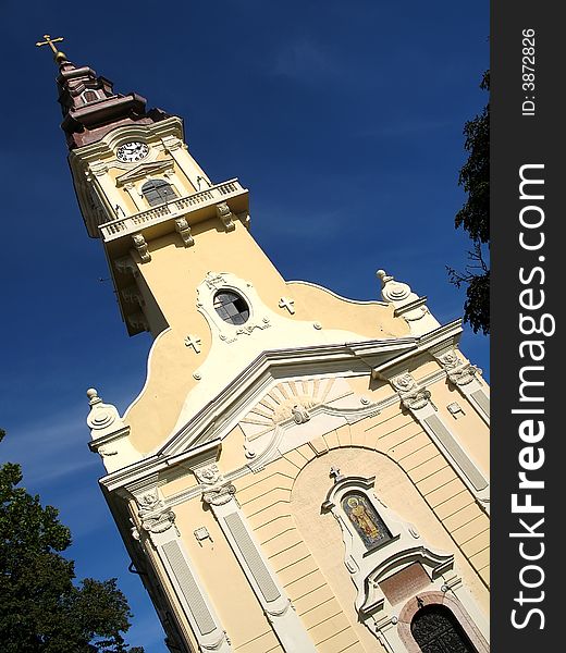 Old orthodox church from Vojvodina, Serbia