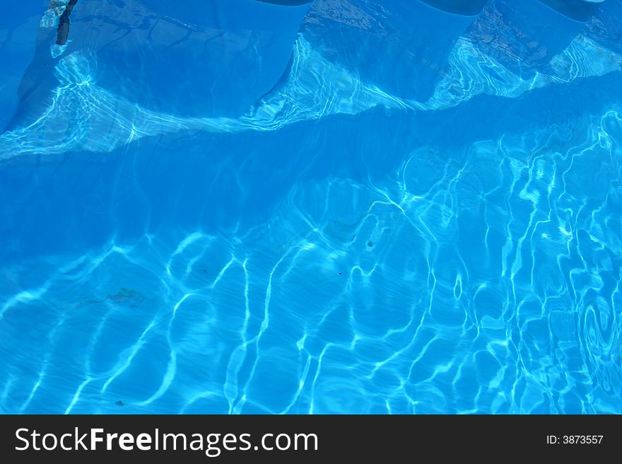 Pool view with round pool shapes