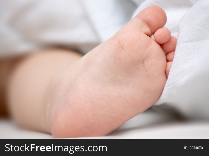 An image of baby's foot