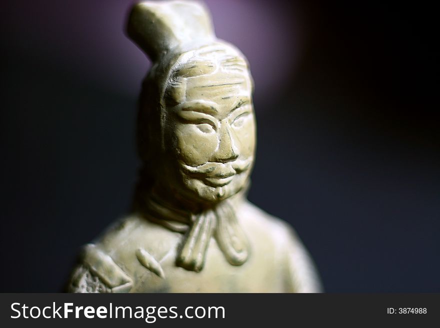 This is the soldier model of qin dynasty.