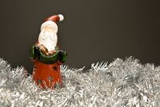 Santa Claus Candleholder Stock Image Santa Claus Candleholder Stock Image